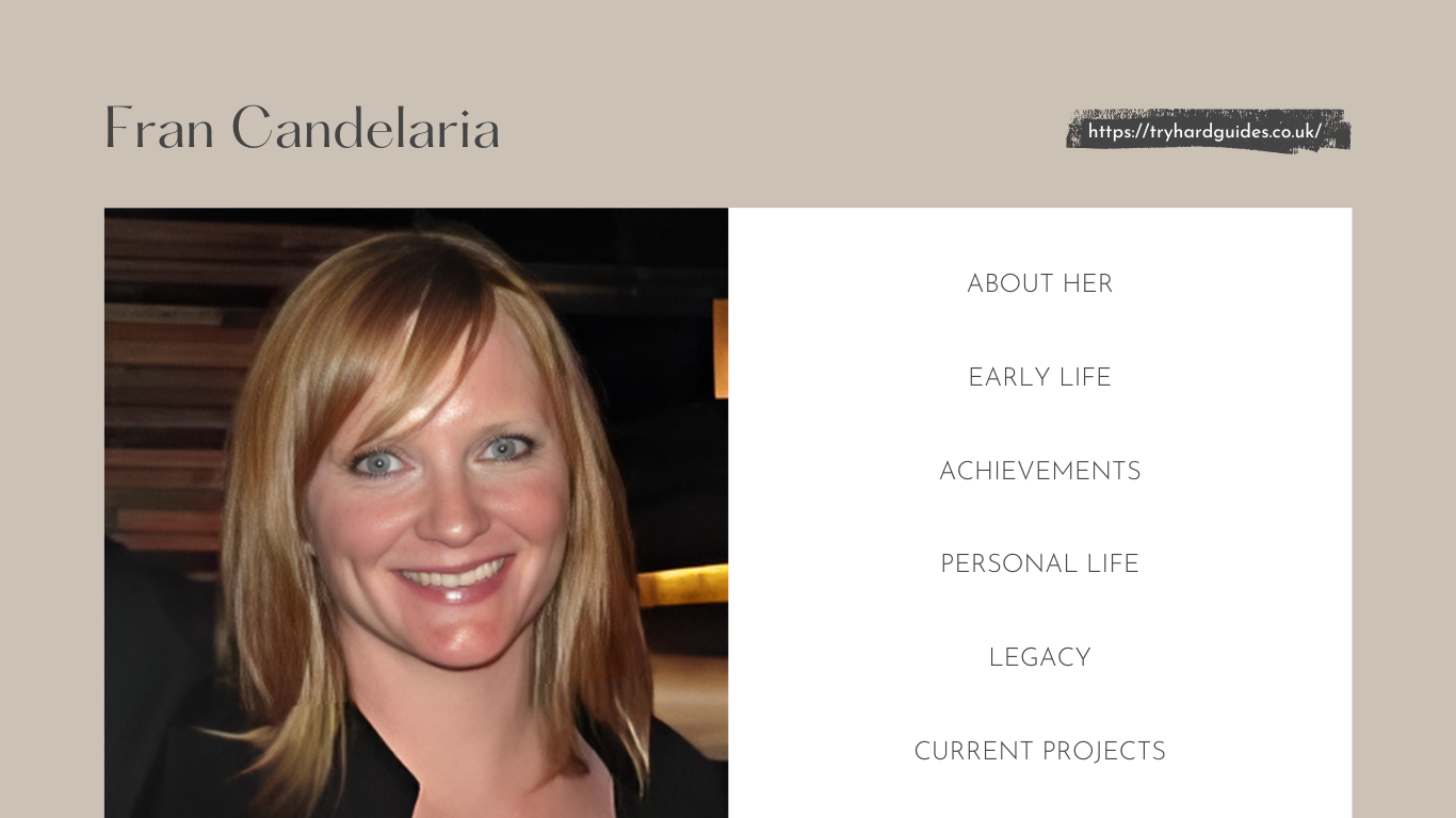 You are currently viewing Fran Candelaria: From Humble Beginnings to Industry Leader