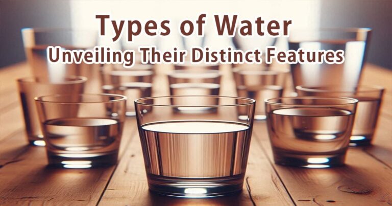 Types of Water: A Complete Guide to Sources, Health, and Environment
