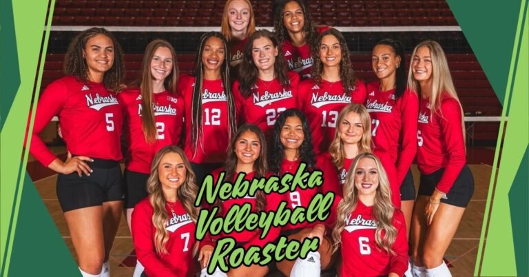 nebraska volleyball roaster