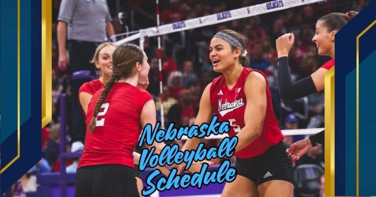 nebraska volleyball schedule