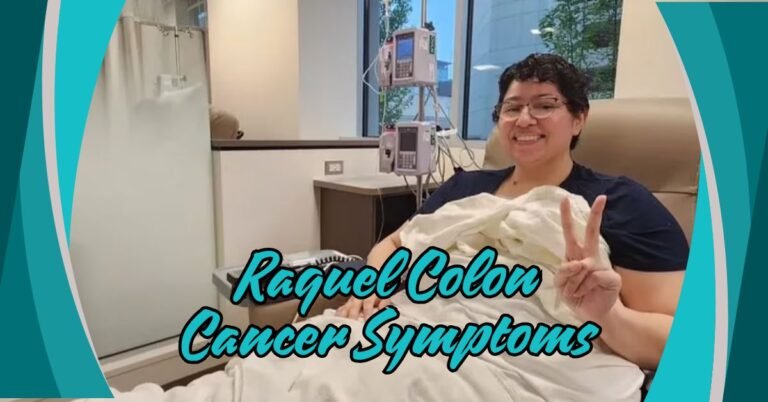 raquel colon cancer symptoms