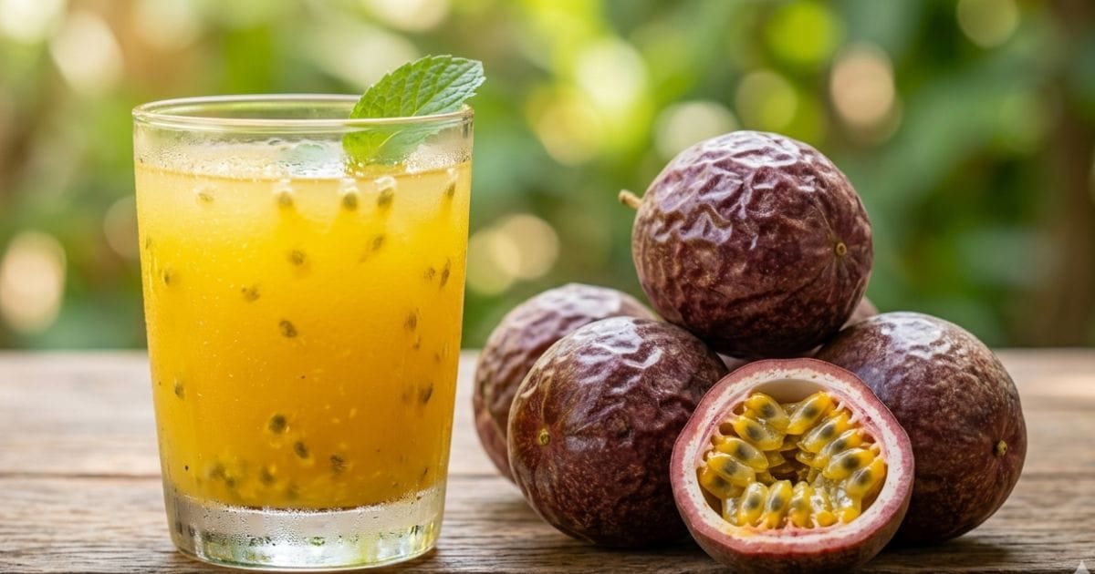 How to make passion fruit juice at home step by step