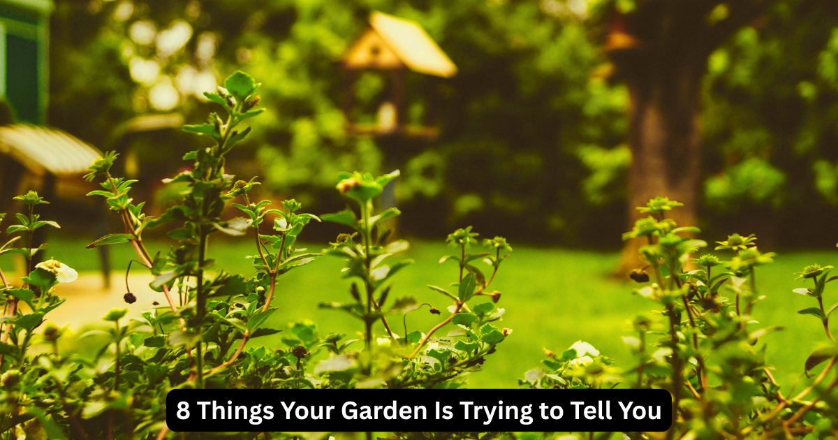 Things Your Garden Is Trying to Tell You