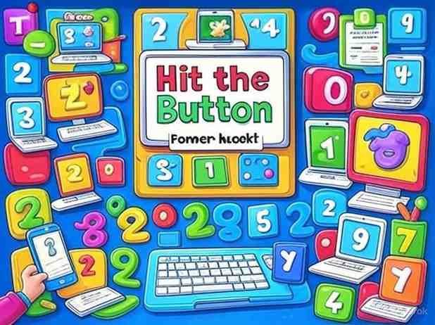 Hit the Button: Fun Math Game for Kids to Boost Speed & Skills 2 Hit the button Game