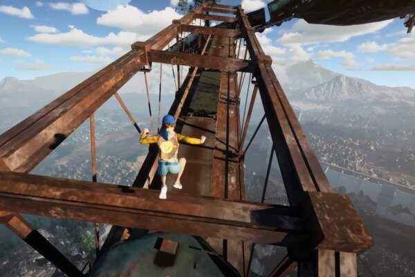 Only Up Review: The Viral Climbing Game That Tests Your Patience 2 Jackie Climbing In Only Up