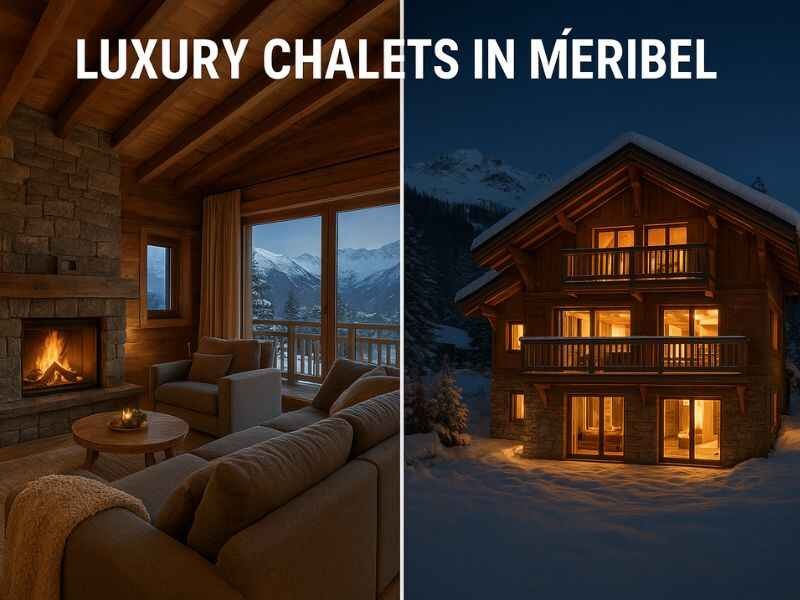 Luxury Chalets Meribel Le Collectionist – Top Ski Holiday Rentals 3 Luxury chalet in Meribel with mountain views and cozy interiors