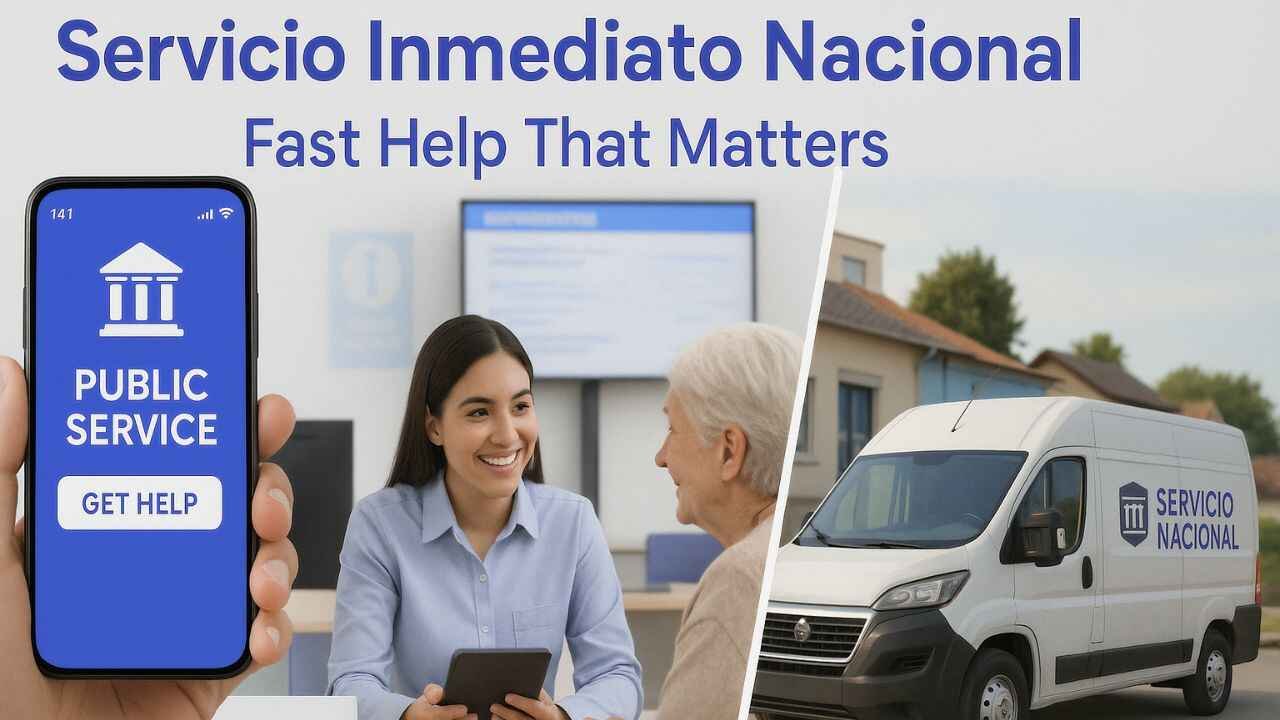 Servicio Inmediato Nacional Fast Help for Citizen