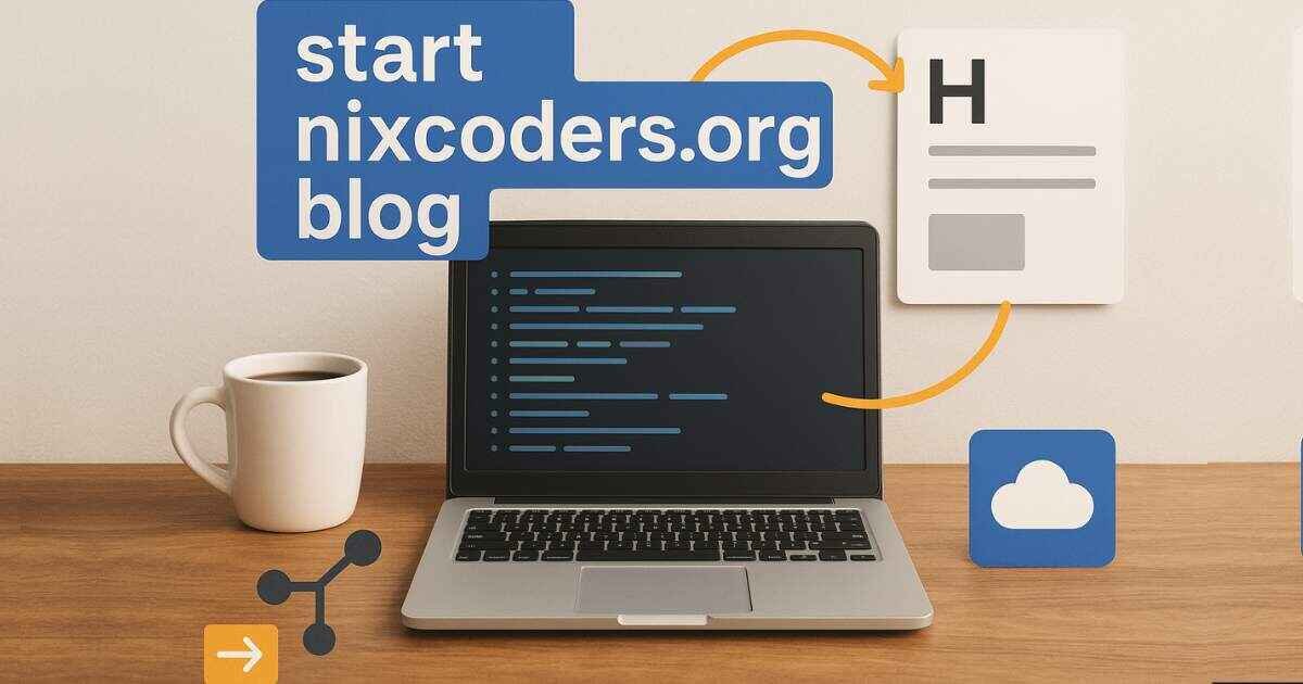 Start nixcoders.org Blog – Easy Guide for Beginners