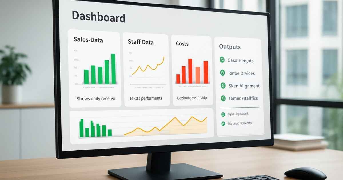 Wide dashboard view showing EO Pis performance metrics for leaders