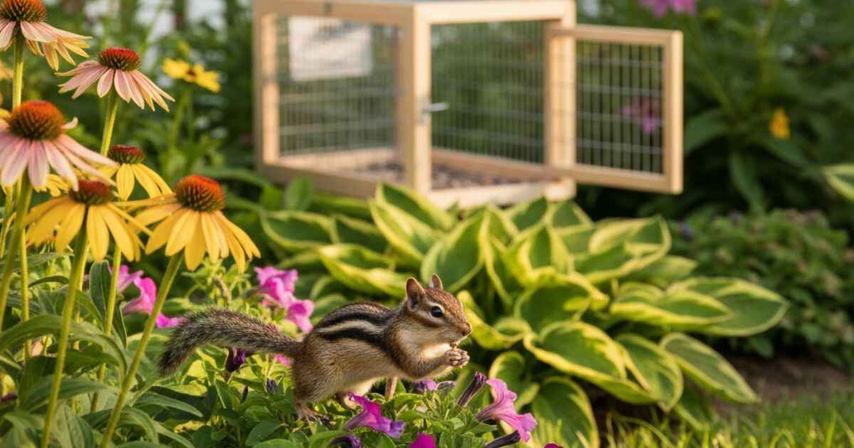 How to get rid of chipmunks in your yard safely
