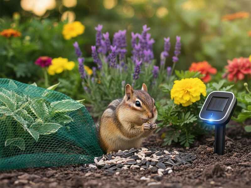 How to Get Rid of Chipmunks: Safe & Effective Ways 2 Safe and humane ways to get rid of chipmunks in your yard