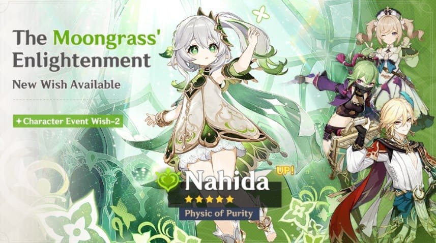 Genshin Impact’s Upcoming 6.0 Banners 19 The Moongrass’ Enlightenment Banner