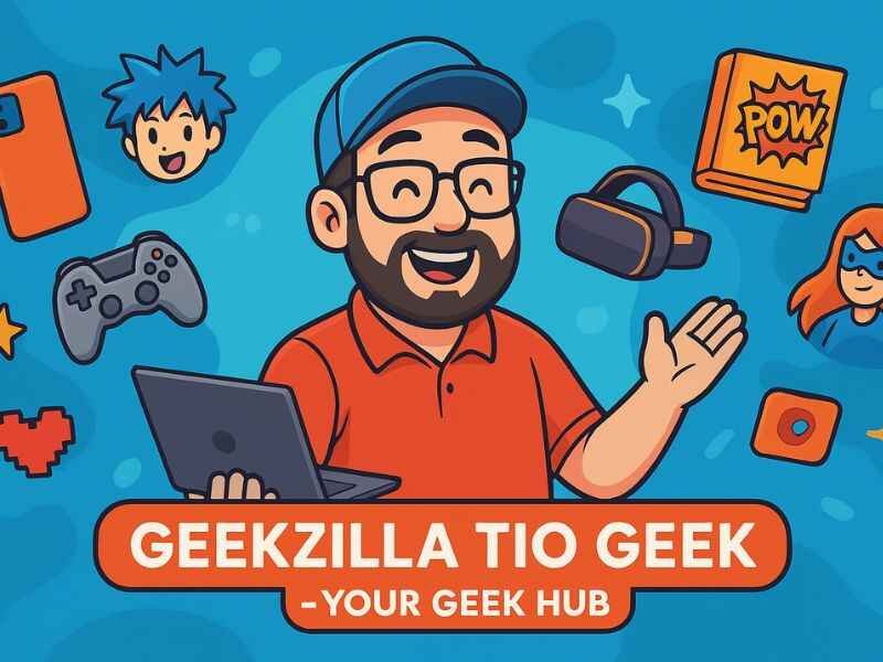 Geekzilla Tio Geek Revealed: Honest Review, Pros, Cons & Safety Guide 2 Geekzilla Tio Geek digital hub showing tech, games, anime, and pop culture in a fun interactive illustration.