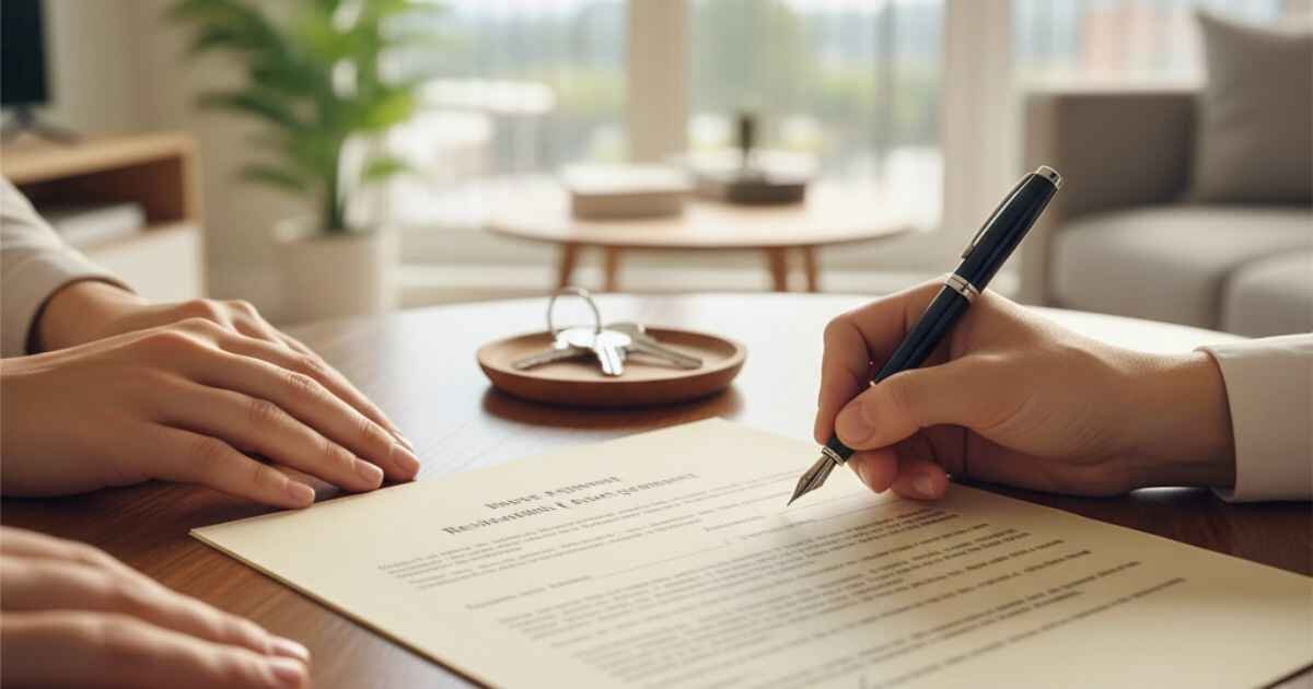 the ultimate checklist before signing a residential lease agreement