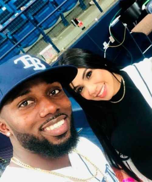 Cenelia Pinedo Blanco With her husband