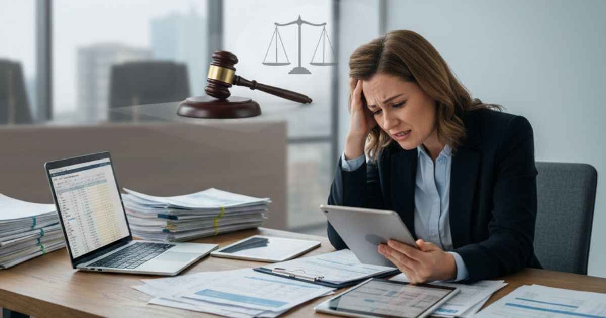 Direct Fairways Lawsuit: Shocking Truth & Fraud Allegations 1 Direct Fairways lawsuit concept showing misaligned golf course ads, warning signs, and legal documents highlighting advertising fraud