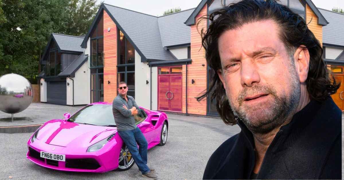 Guy Phoenix Is Standing With His Luxury Car At Luxury Home, Showing Guy Phoenix Net Worth