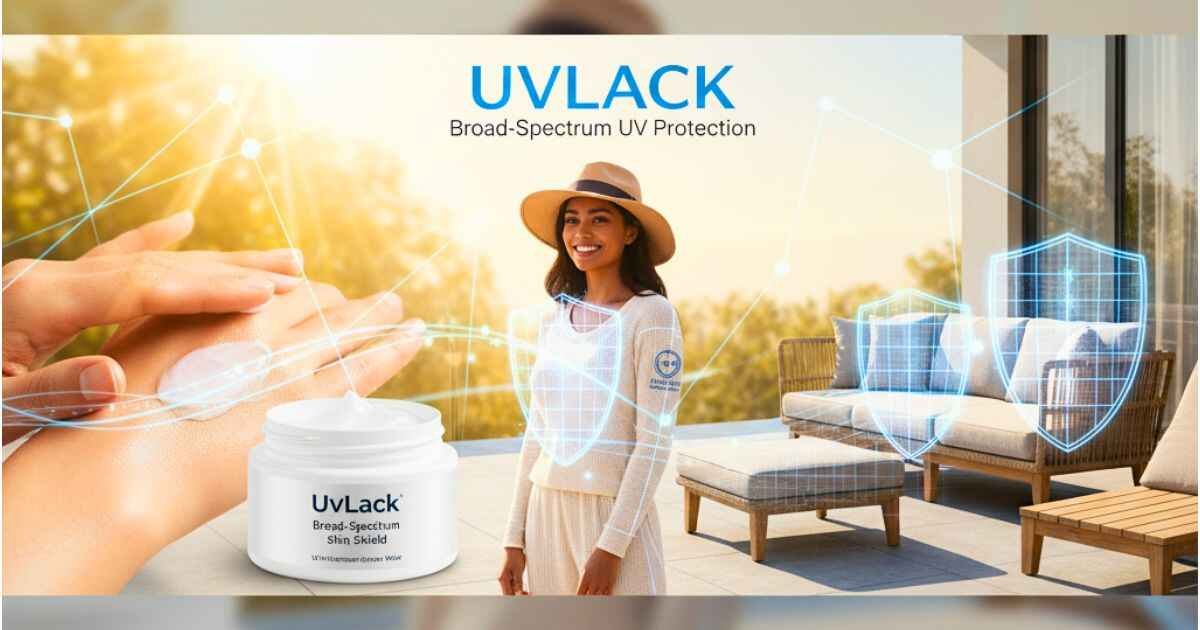 Image of Uvlack products protecting skin, clothing, and home surfaces from harmful UV rays.