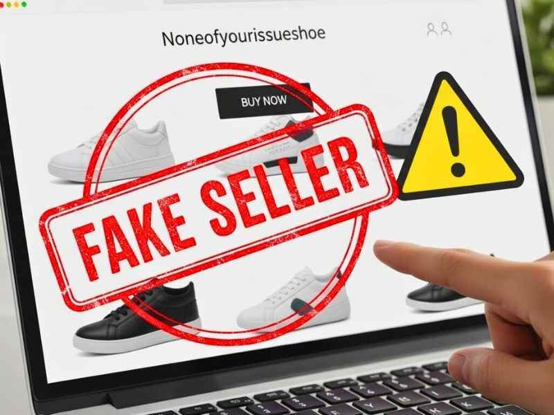Fake Noneofyourissueshoe