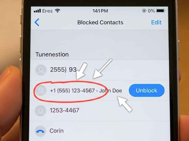 How to See Blocked Numbers on iPhone: Complete Guide for Everyone 3 How to See Blocked Numbers on iPhone Fast