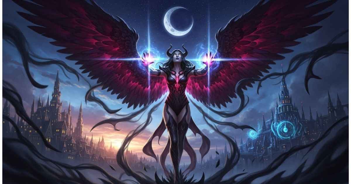 Magical Succubus Girl Lilith F95