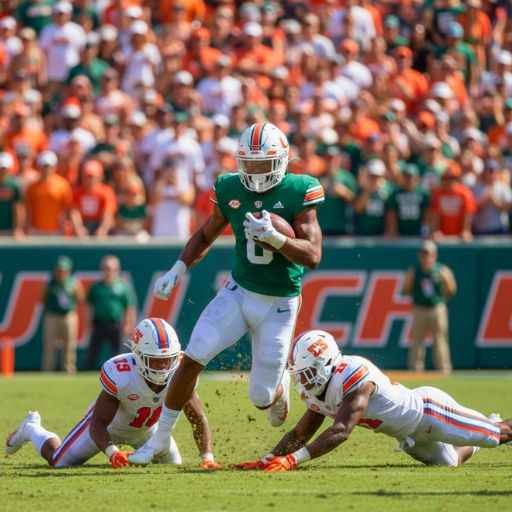 Miami Hurricanes rushing stats