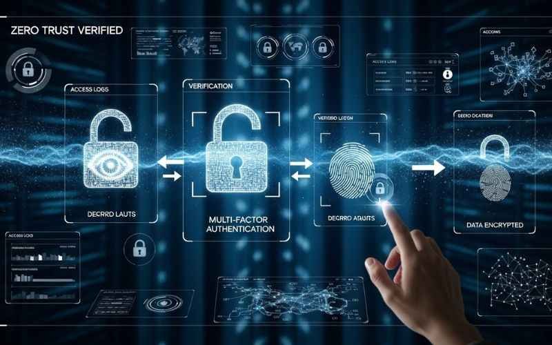 Latest Tech Info at Beaconsoft AI Security Cloud Explained 3 The Zero-Trust Rule at Beaconsoft