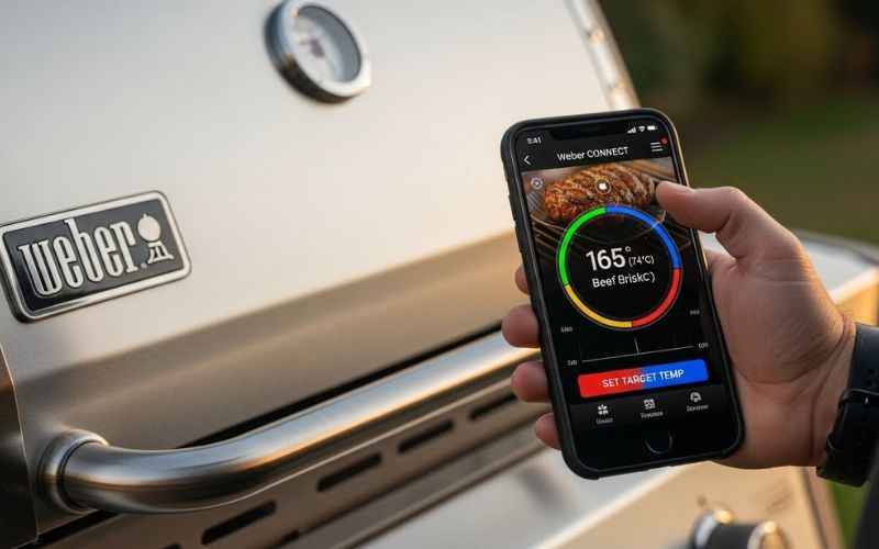 Weber Connect smart system demonstration