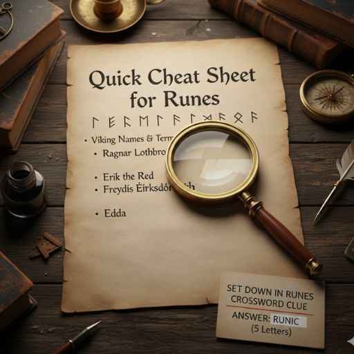 A Quick Cheat Sheet for Runes