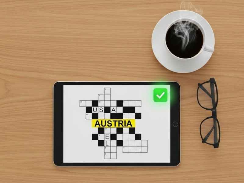 European country crossword awnser