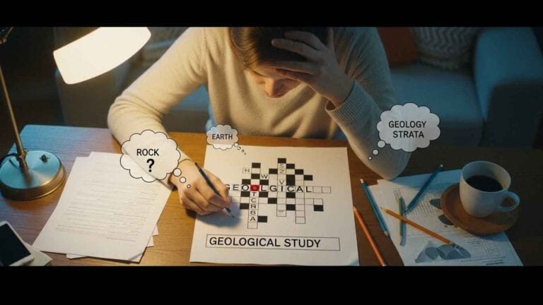 Geological Study Crossword Clue: Complete Answers and Solver Guide