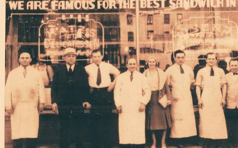 Eponym When Harry Met Sally: The Real Katz Deli Revealed 2 Historical photo of the Katz family founders