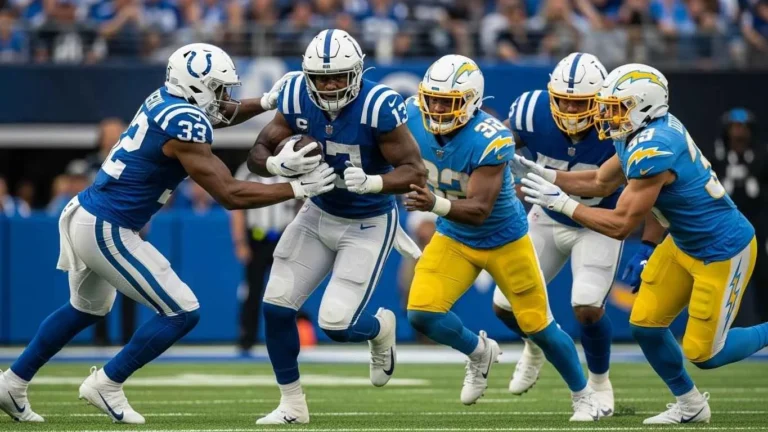 Colts vs Chargers Match Player Stats: Taylor’s Hat-Trick & Herbert’s 420-Yard Heartbreak