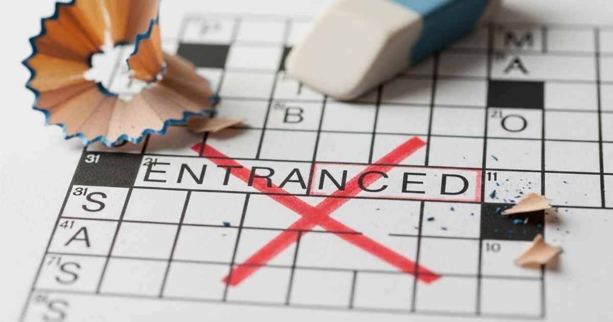 entranced crossword clue