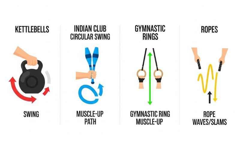 fitness items for swinging crossword clue awnser