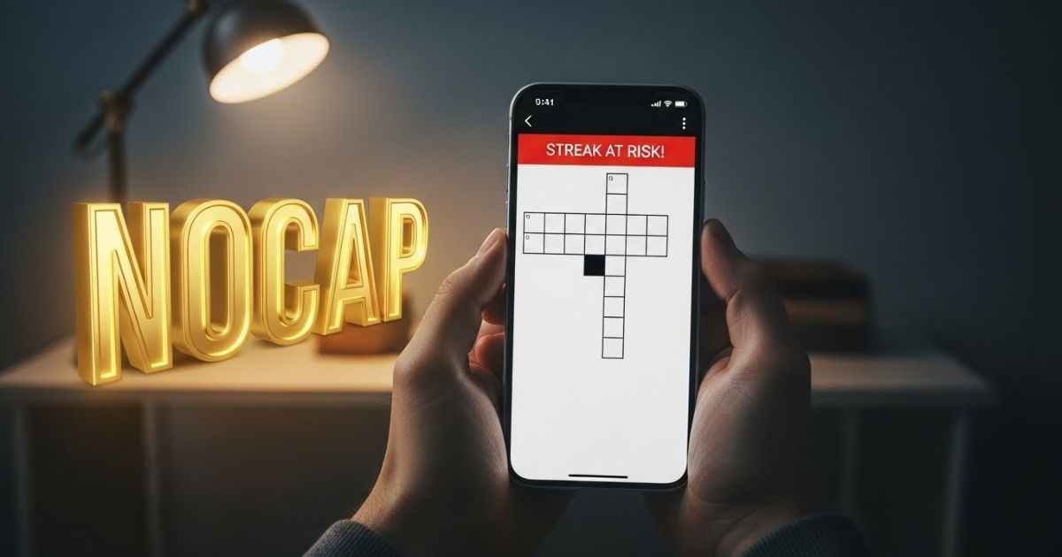 seriously in slang NYT crossword