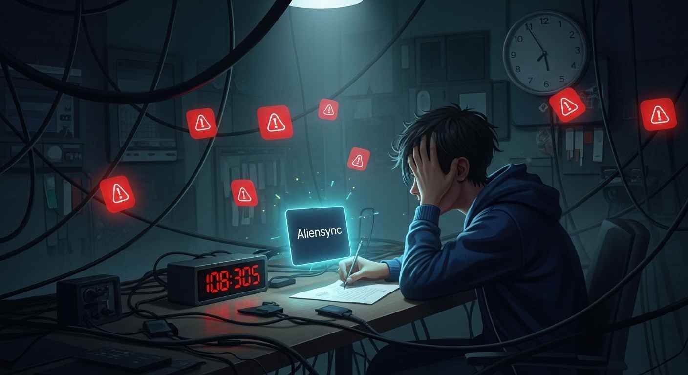 socials and softwares aliensync