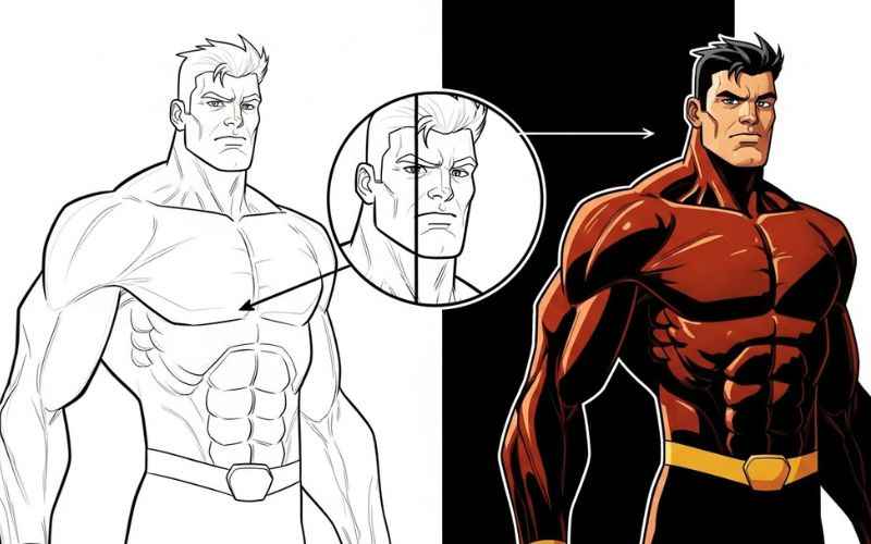 How to Kirkify Images Instantly – Powerful Tricks That Work 2 How to Kirkify Images with Bold Colors and Flat Tones