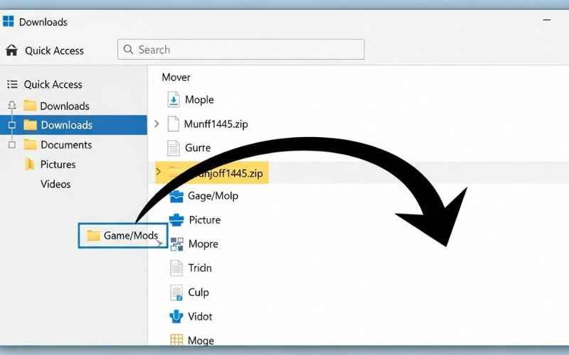 Moving Files to the Right Place