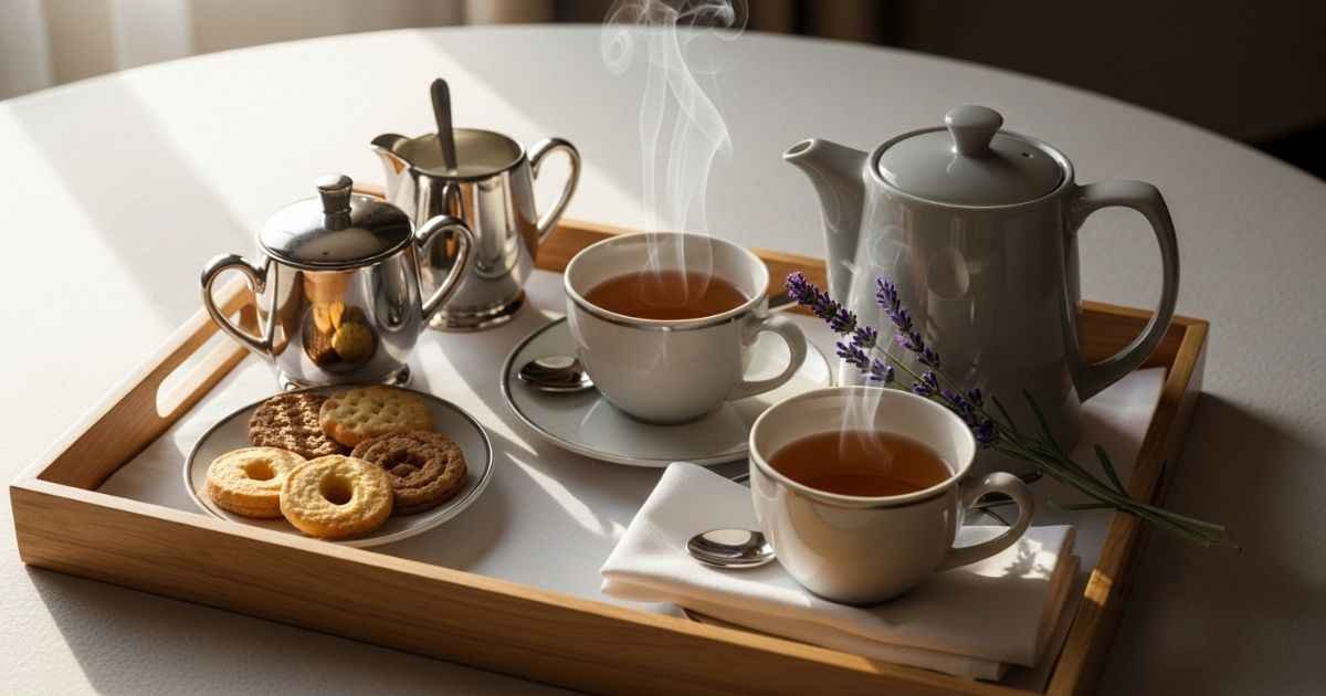 The Cultural Language of Tea and Coffee in Hotels