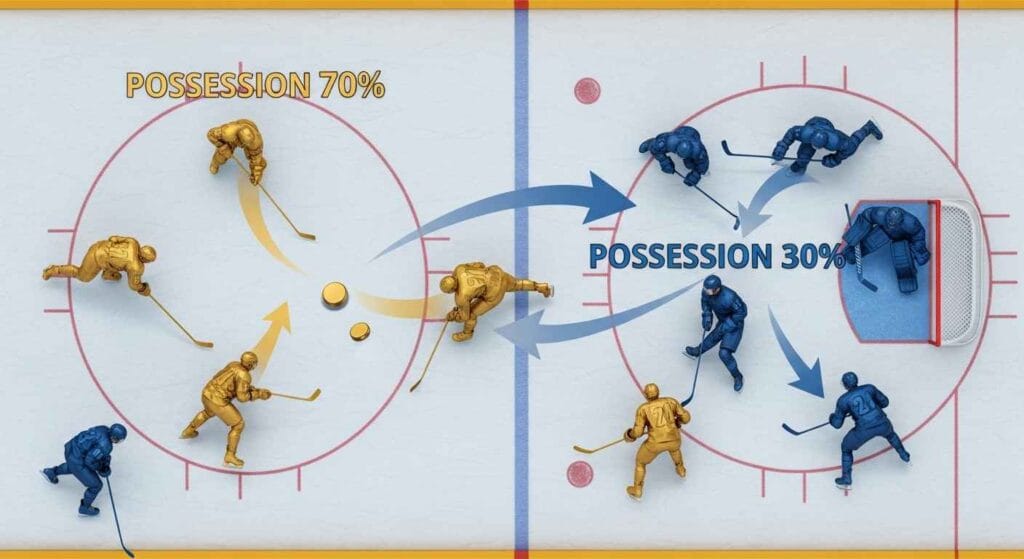 Understanding team control and puck possession