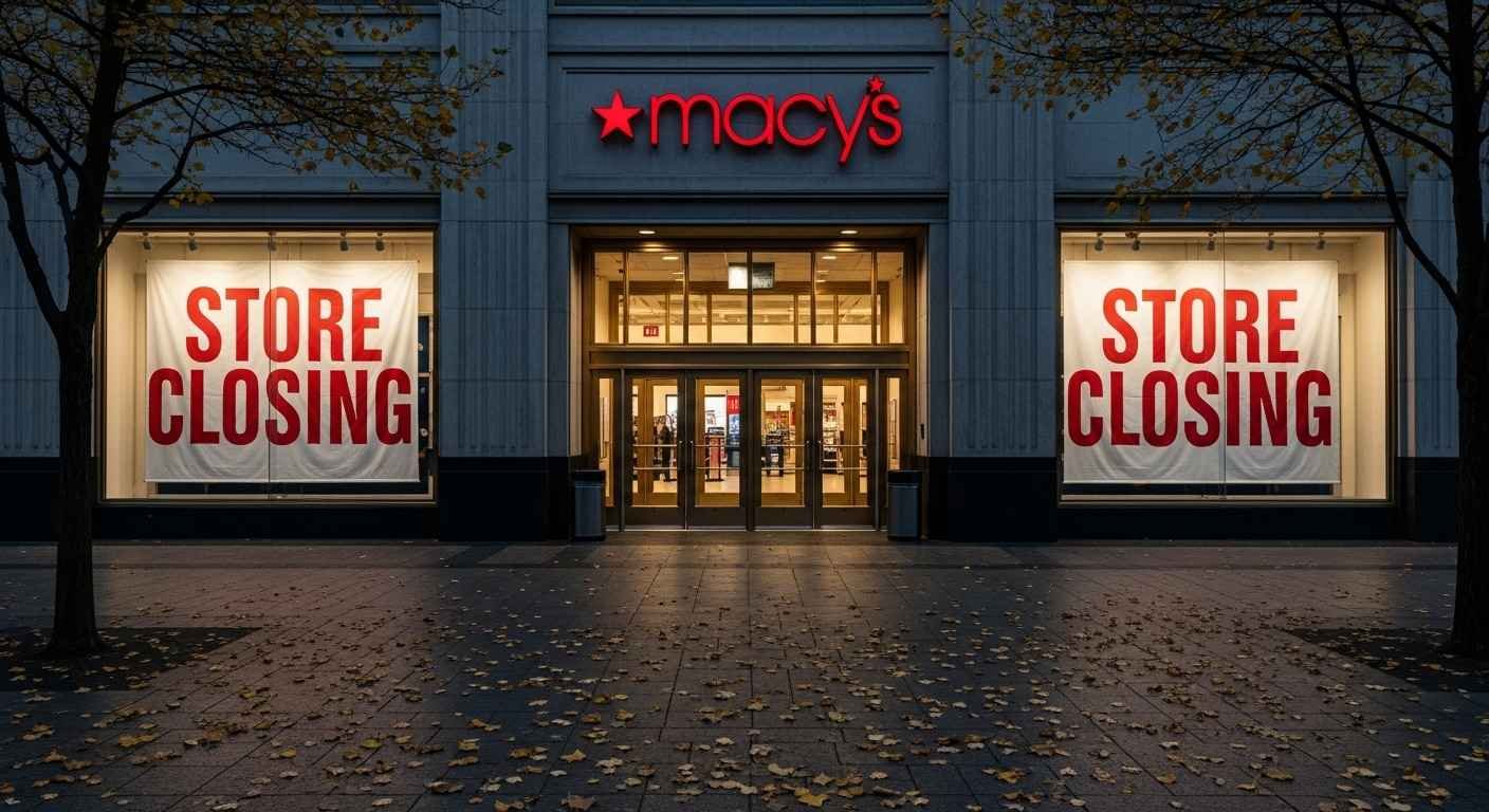 iconic retailer macy's store closures