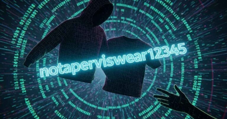 What is notaperviswear12345? Meaning, Digital Identity, and Streetwear Guide