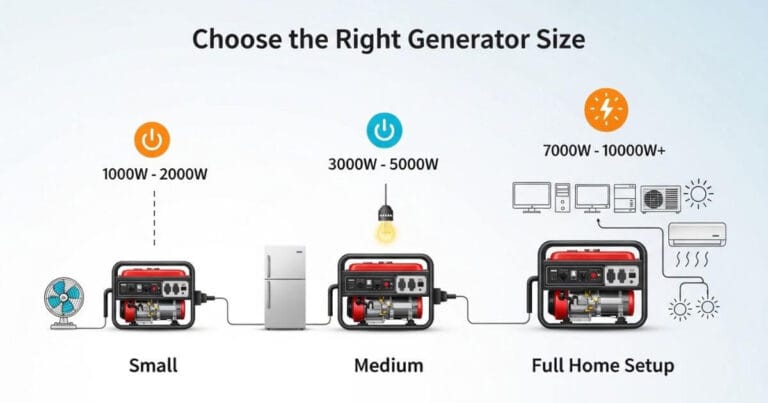 How to Find a Generator That Matches Your Power Needs Without Overspending