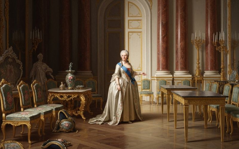 Using Stones as Decoration Catherine The Great Furniture