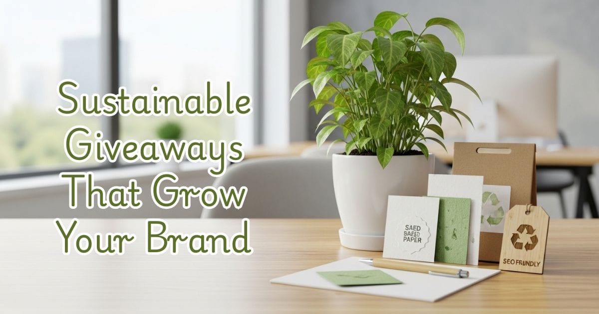 Sustainable Giveaways That Grow Your Brand